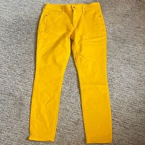 Old Navy Vibrant Yellow Skinny Pants